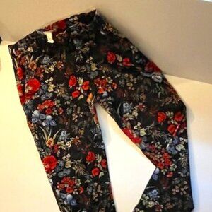 H&M Floral Jeans - Size 14
